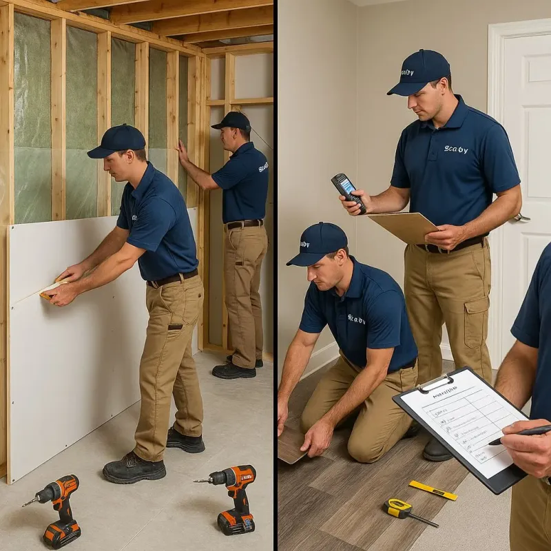 Repairs and Reconstruction process in Grapeland, TX