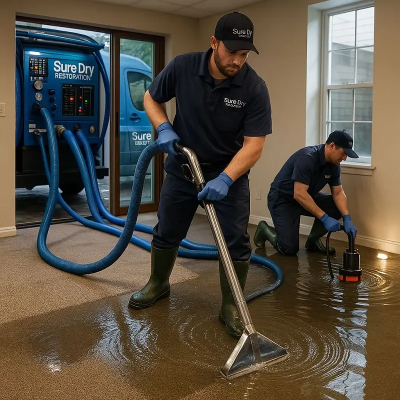 Water Extraction and Removal process in Grapeland, TX
